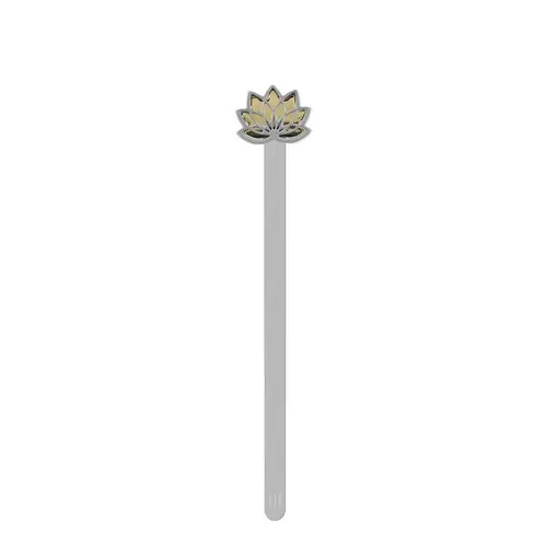 Разделител за книги Metalmorphose, Lotus Flower pearl gold