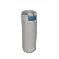Термочаша ​от неръждаема стомана Kambukka Olympus с термокапак Snapclean®, 500 мл, Serious Grey