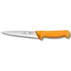 Професионален нож Swibo® за пробождане и рязяне, право, твърдо острие, 15 см