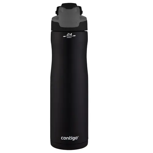 Двустенна бутилка за вода CONTIGO Chill AUTOSEAL™, 720 мл, Matte Black