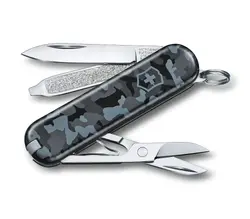 Швейцарски джобен нож Victorinox Classic Navy Camouflage 0.6223.942