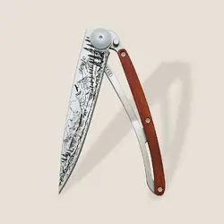 Джобен нож Deejo 37g, Coral wood / Mountain