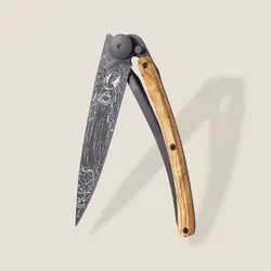 Джобен нож Deejo 37g, Olive wood / Virgo