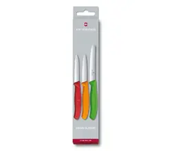 Комплект Victorinox Swiss Classic, три цветни ножа