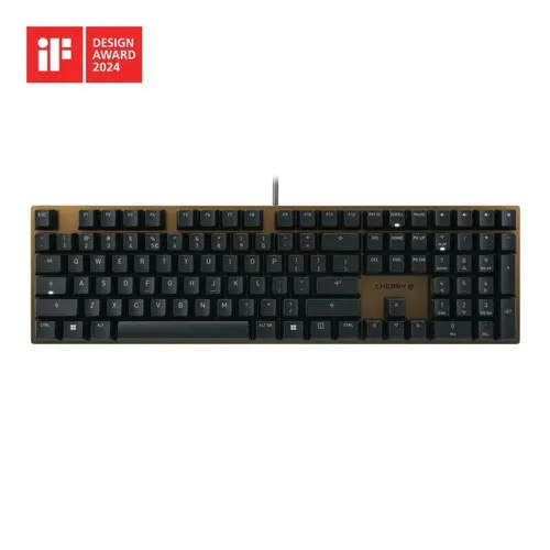 Механична клавиатура CHERRY KC 200MX Red, Тънка, Черна