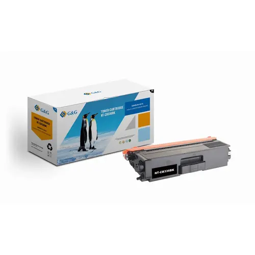 КАСЕТА ЗА BROTHER HL L8250CDN/L8350CDW/MFC L8650CDW/L8850CDW/DCP L8400CDN/L8450CDW - HIGH CAPACITY - Black - TN326BK (TN-326BK) - PN NT-CB336BK - G&G 