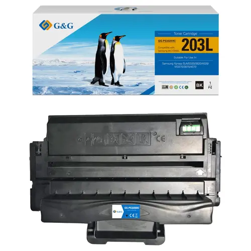 КАСЕТА ЗА SAMSUNG M3320/M3370/M3820/M3870/M4020/M4070 - Black - HIGH CAPACITY  - MLT-D203L (MLTD203L) - Black - PN NT-PS3320XC - G&G
