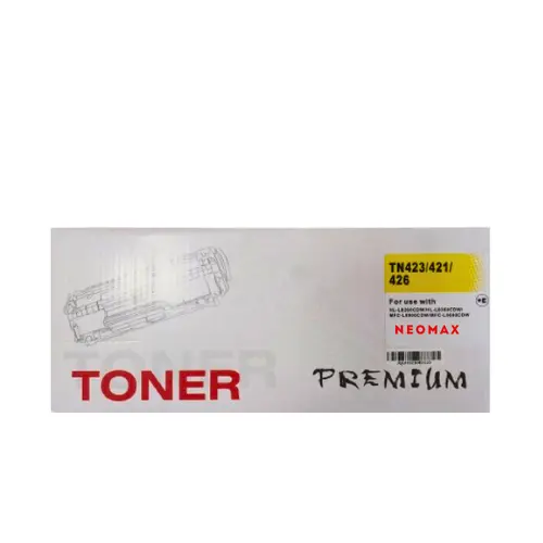 УНИВЕРСАЛНА КАСЕТА ЗА BROTHER HL L8260CDW/L8360CDW/MFC L8900CDW/L8690CDW - Yellow - TN423Y (TN-423Y)/TN421Y (TN-421Y)/TN426Y (TN-426Y) - PN BT-TN423Y - NEOMAX