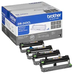 КОМПЛЕКТ 4 БАРАБАННИ КАСЕТИ ЗА BROTHER DCP L3510CDW/L3550CDW/MFC L3730CDN/L3770CDN - 4 x DRUM UNIT - PN DR243CL (DR-243CL)