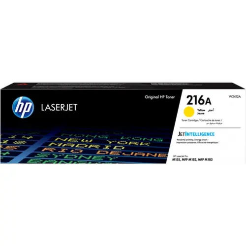 КАСЕТА ЗА HP Color Laserjet PRO M155/MFP M182/MFP M183 - Yellow - /216A/ - PN W2412A