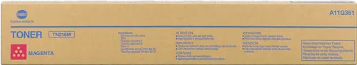 ТОНЕР КАСЕТА ЗА KONICA MINOLTA BIZHUB C220/C280 - Magenta - TN216M (TN-216M) -  PN A11G351