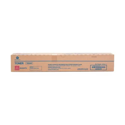 ТОНЕР КАСЕТА ЗА KONICA MINOLTA BIZHUB C258/C308/C368 - Magenta - TN-324M (TN324M) -  PN A8DA350