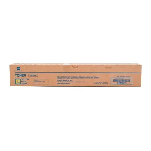 ТОНЕР КАСЕТА ЗА KONICA MINOLTA BIZHUB C258/C308/C368 - Yellow - TN-324Y (TN324Y) -  PN A8DA250