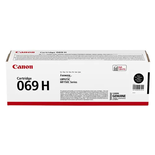 КАСЕТА ЗА CANON i-SENSYS LBP673 series/i-SENSYS MF752/MF754 Series - HIGH CAPACITY - Black - CRG-069HBK (CRG069HBK) - PN 5098C002AA