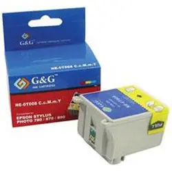 ГЛАВА ЗА EPSON STYLUS PHOTO 790/870/870LE/875DC/890/895/1270 - Color - T008401 - C13T00840110 - G&G