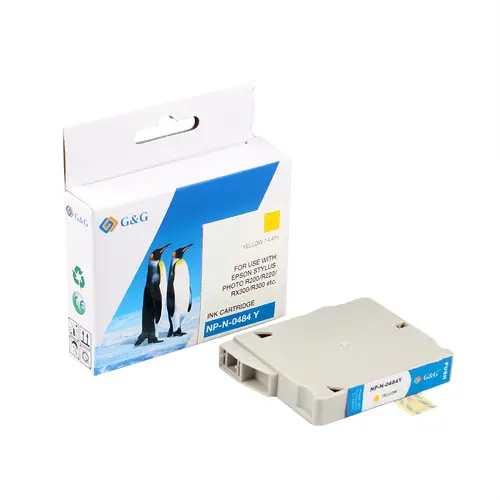 ГЛАВА ЗА EPSON STYLUS PHOTO R 300 M/R300/RX 500 - Yellow - C13T048440 - T0484 - PN NP-N-0484Y - G&G