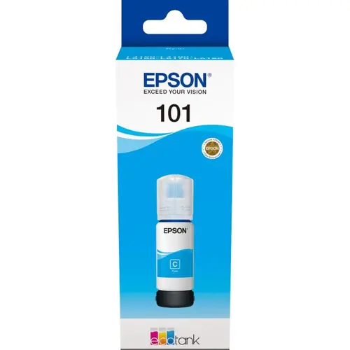БУТИЛКА МАСТИЛО ЗА EPSON L4150/L4160/L6160/L6170/L6190 - /101/ -  EcoTank - Cyan - Ink Bottle - PN C13T03V24A