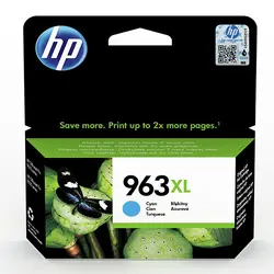 ГЛАВА ЗА HEWLETT PACKARD Officejet Pro 9010/9020 Series - HIGH CAPACITY - /963XL/ - Cyan - PN 3JA27AE