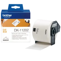ЛЕНТА ЗА ЕТИКЕТНИ ПРИНТЕРИ BROTHER ТИП QL - SHIPPING LABEL - 62 mm x 100 mm x 300 - PN DK11202 (DK-11202)