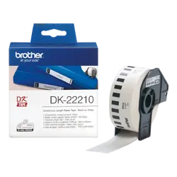 ЛЕНТА ЗА ЕТИКЕТНИ ПРИНТЕРИ BROTHER ТИП QL - CONTINUOUS PAPER TAPE - 29 mm x 30,48 m - PN DK-22210 (DK22210)