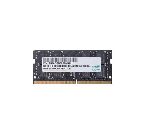 Памет, Apacer 16GB Notebook Memory - DDR4 SODIMM 3200MHz