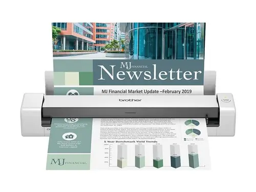 Мобилен скенер, Brother DS-740D 2-sided Portable Document Scanner