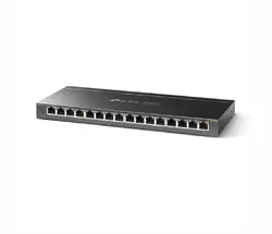 Комутатор TP-LINK TL-SG116E, 16x GbE портa, неуправляем, до 32 VLANs