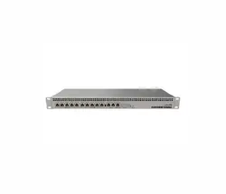 Рутер MikroTik RB1100x4, 1100AHx4, 1.4GHz, 1GB, 13xGE, 1xRS232, 1U