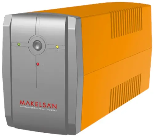 UPS Makelsan 650VA/ 390W Lion OCE, 1x 12V 7Ah, LED, USB