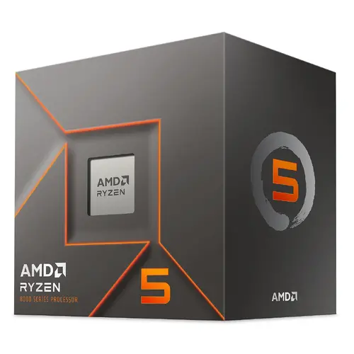 Процесор, AMD Ryzen 5 8400F 6C/12T (4.2GHz / 5.7GHz Boost, 22MB, 65W, AM5) Процесор, AMD Ryzen 5 8400F 6C/12T (4.2GHz / 5.7GHz Boost, 22MB, 65W, AM5)