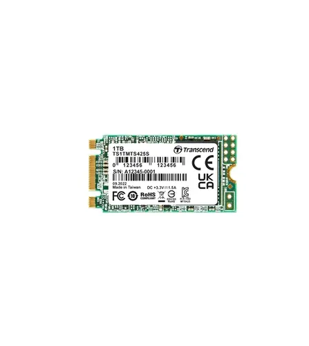 Твърд диск, Transcend 1TB, M.2 2242 SSD, SATA3 B+M Key, TLC