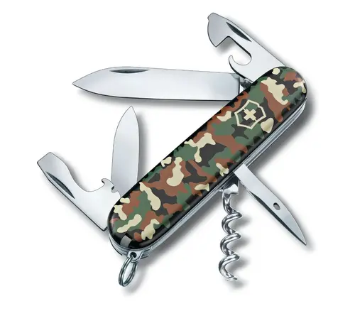Швейцарски джобен нож Victorinox Spartan, камуфлаж, блистер