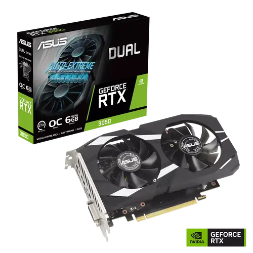 ASUS DUAL RTX 3050 OC 6GB ASUS DUAL RTX 3050 OC 6GB