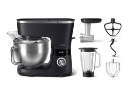 PHILIPS Планетарен Миксер 1000W 3в1 блендер месомелачка