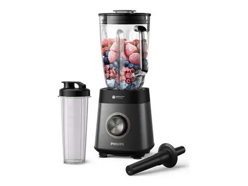 PHILIPS Блендер Series 5000 1200W ProBlend Plus Стъклена кана 2л програма за почистване