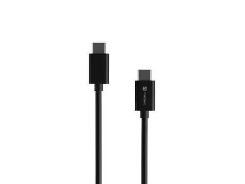 Кабел, Natec USB-C(M) -> USB-C (M) 2.0 cable 2m pd 100w Black