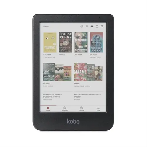 Четец за Е-книги, Kobo Clara Colour e-Book Reader, E Ink Kaleido touch screen 6 inch colour, 1448 x 1072 pixels, 16 GB, 1000 MHz/512 MB, 1 x USB C, Greutate 0.172 kg, Wireless Da, Comfort Light, 12 different fonts and over 50 font styles, Black Четец за Е-книги, Kobo Clara Colour e-Book Reader, E Ink Kaleido touch screen 6 inch colour, 1448 x 1072 pixels, 16 GB, 1000 MHz/512 MB, 1 x USB C, Greutate 0.172 kg, Wireless Da, Comfort Light, 12 different fonts and over 50 font styles, Black