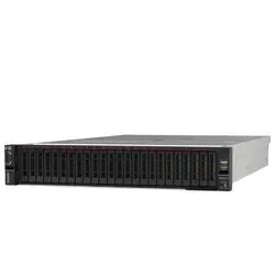 Сървър, Lenovo ThinkSystem SR650 V3, Xeon Silver 4509Y (8C 2.6GHz 22.5MB Cache/125W), 32GB (1x32GB, 4800MHz 1Rx4 DDR5 RDIMM), 8 SAS/SATA, 9350-8i, 1x1100W Titanium, 5 Standard Fans, XCC2 Platinum, Toolless V2 Rails