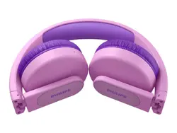 PHILIPS Детски Bluetooth слушалки  Светещи наушници Ограничена сила на звука до 85 dB розови