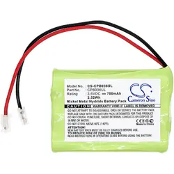 Батерия за телефон 3* ААА 3.6V NiMH 700mAh GPT207 /universal conector/ за Panasonic KX-TC1210  Cameron Sino