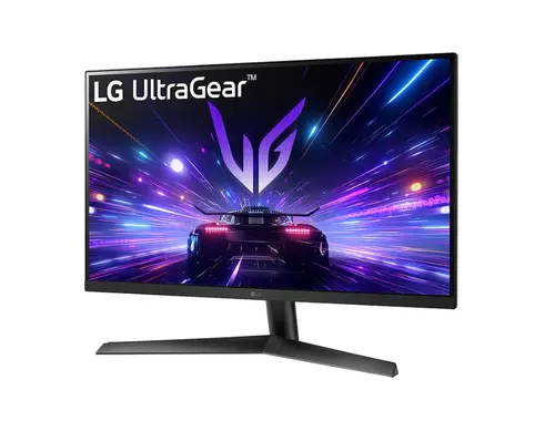 Монитор, LG 27GS60F-B, UltraGear 27" IPS, AG, 1ms (GtG), 180Hz, 1000:1, HDR10, sRGB 99%, 300cd/m2, Full HD 1920x1080, NVIDIA G-SYNC, AMD FreeSync, HDMI, DisplayPort, Headphone Out, Reader mode, Black Stabilizer, Tilt, Black