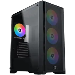 Gaming X II, EN42850, BK, EATX, U3x1 & U2x2, Front Mesh Grill & Left TG, 4PCS Z20A & ARGB Control PCB