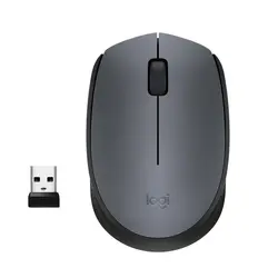 МИШКА LOGITECH M170 - Optical  - 1000 dpi, USB - Wireless / Безжична - Black - PN 910-004642