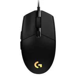ГЕЙМЪРСКА МИШКА LOGITECH G102 LIGHTSYNC - Дясна ръка - USB Тип-A, 8000 DPI - Black - PN 910-005823