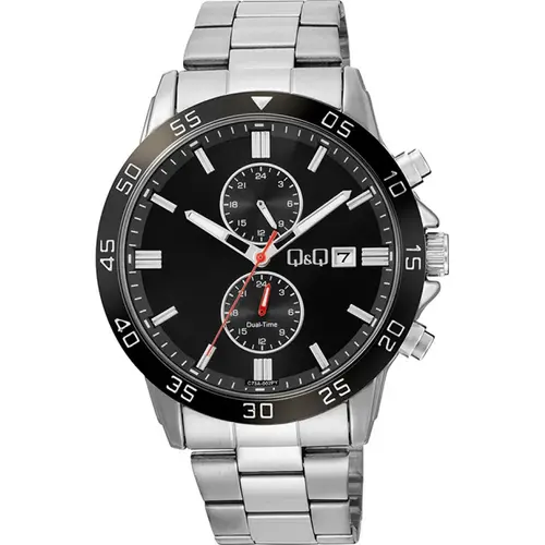 Мъжки часовник Q&Q Dual-Time - C73A-002PY