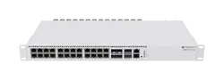 Комутатор MikroTik CRS326-4C+20G+2Q+R, 24x2.5G, 2xQSFP+, 4xSFP+, 650MHz, 64MB