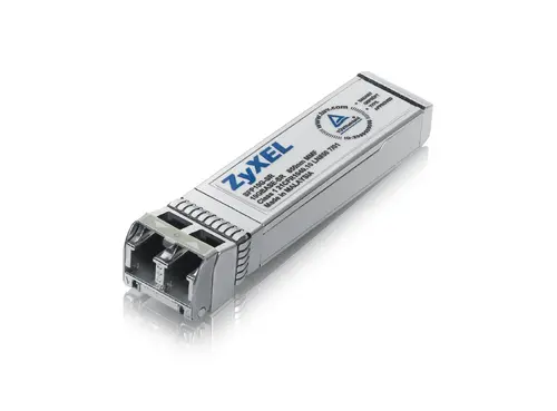 Мрежов компонент, ZyXEL SFP10G-SR, 10G SFP+ modul, Wavelength 850nm, Short range (300m), Double LC connector Мрежов компонент, ZyXEL SFP10G-SR, 10G SFP+ modul, Wavelength 850nm, Short range (300m), Double LC connector