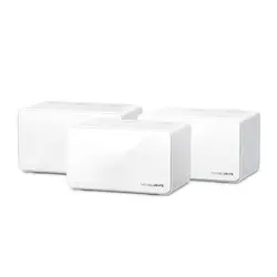 Безжичен рутер Mercusys Halo H90X(3-pack), WiFi 6, AX6000, 1x2.5Gbps, 2xGbE,Mesh