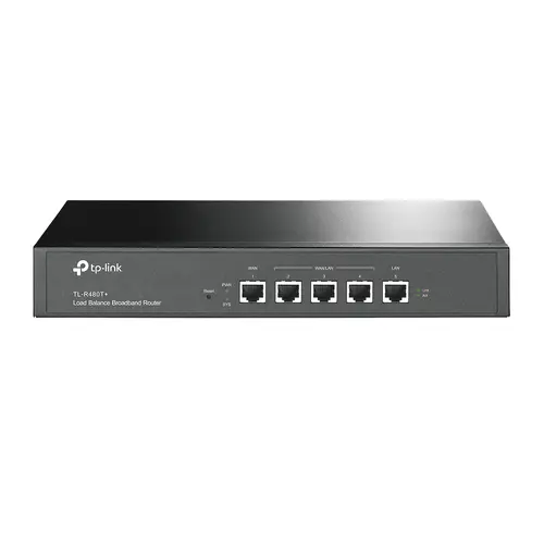 Рутер TP-LINK TL-R480T+, 5-порта 10/100Mbps, 400MHz процесор, 4x WAN порта