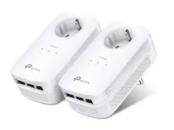 Адаптер за мрежа TP-LINK TL-PA8030P KIT, AV1300, 3x GbE порта, AC гнездо, компл.